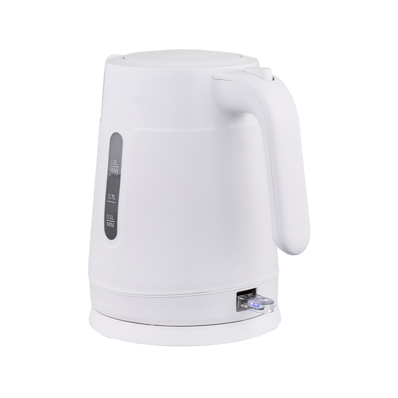 1L hotel selling electric water kettle led indicator portable plastic kettle