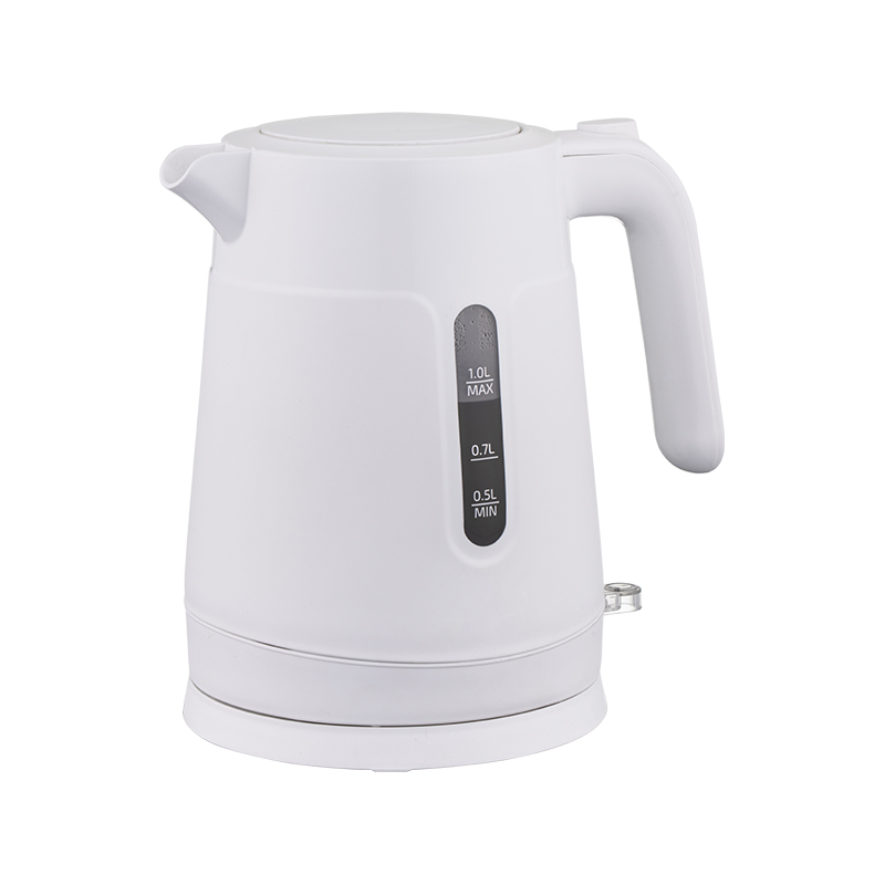 1L hotel selling electric water kettle led indicator portable plastic kettle