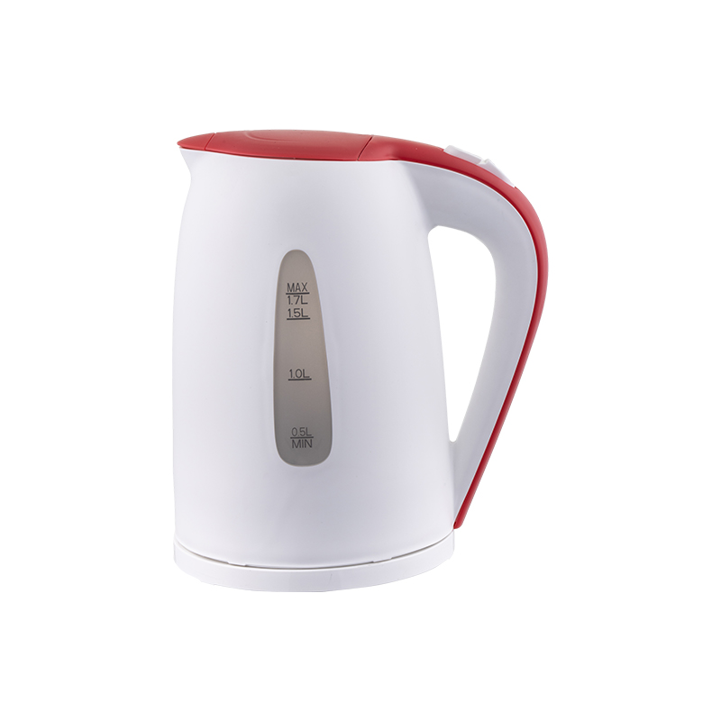 Plastic stainless steel electric kettle 1.7L 2200watt for home appliance kitchen hotel