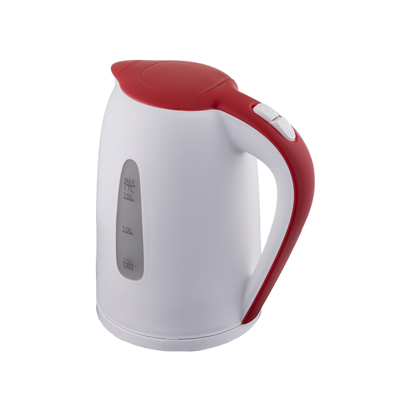 Plastic stainless steel electric kettle 1.7L 2200watt for home appliance kitchen hotel