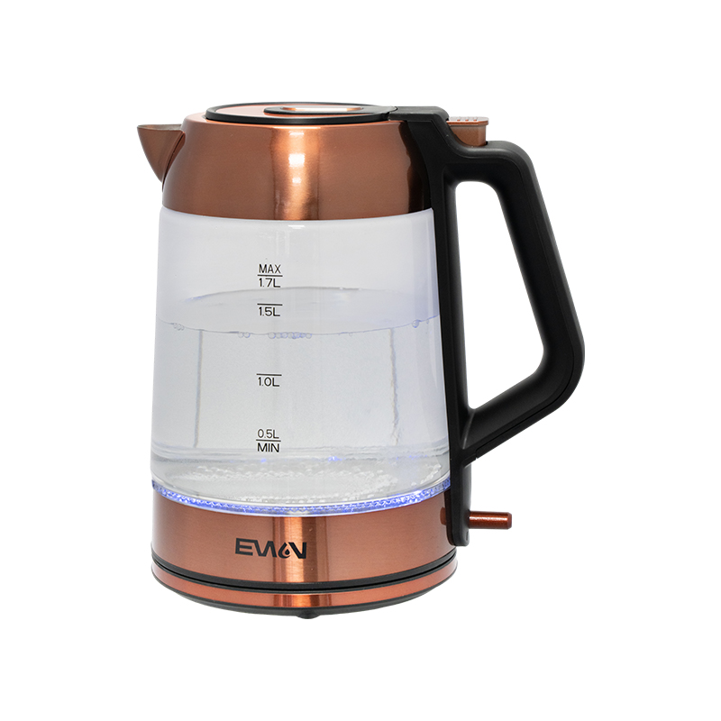 Glass kettle 1700ML cordless electric water kettle with fashion design