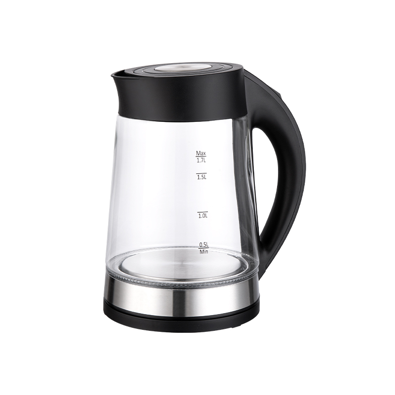 Speed-boil water kettle led indicator 1.7L water boiler bpa free electric glass tea kettle