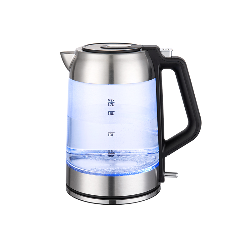 Glass kettle 1700ML cordless electric water kettle with fashion design