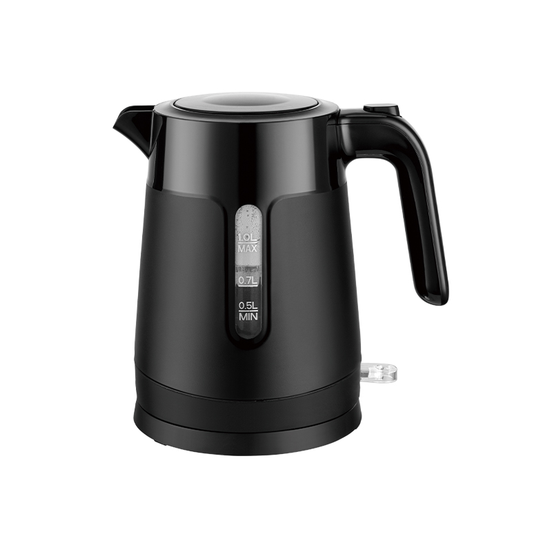 1L hotel selling electric water kettle led indicator portable plastic kettle