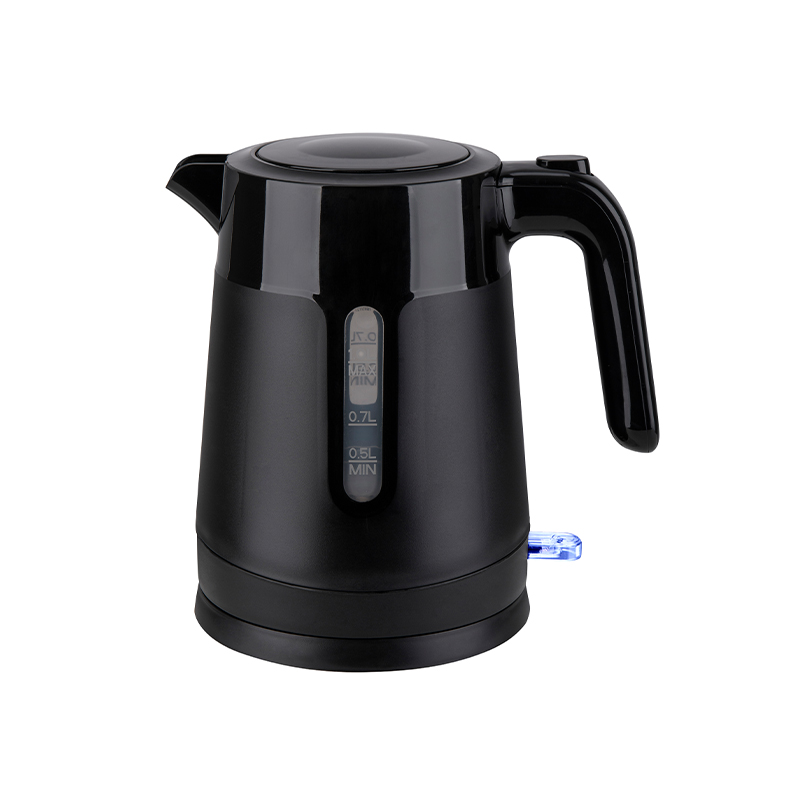 1L hotel selling electric water kettle led indicator portable plastic kettle