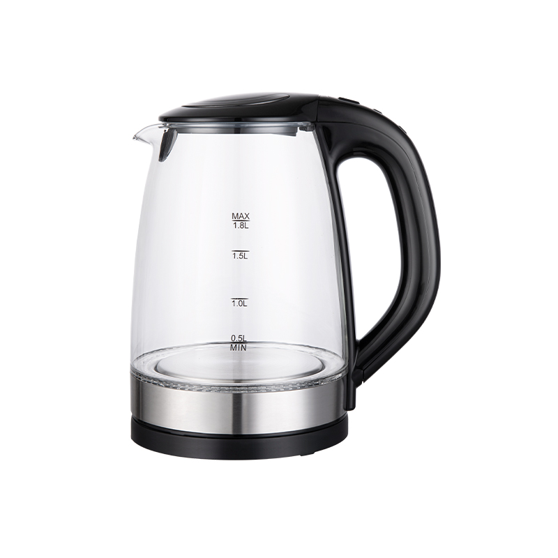 1.8L kitchen appliances fada controller washable filter glass electric kettle