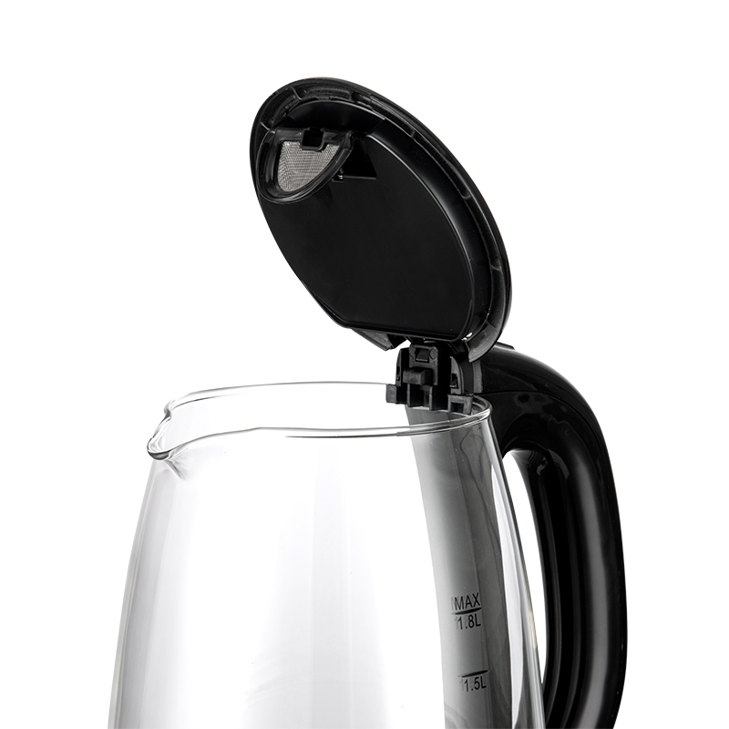 Electric kettle glass temperature control 1.8L electric kettle & with led indicator light, auto shut-off